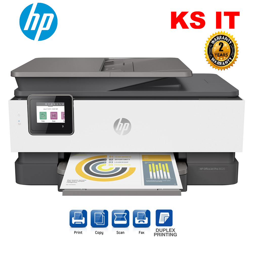 Hp Officejet Pro 8020 All In One Printer 3834